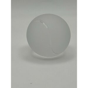 Sasaki‎ Crystal Baseball 24% Lead - Paperweight  Sports